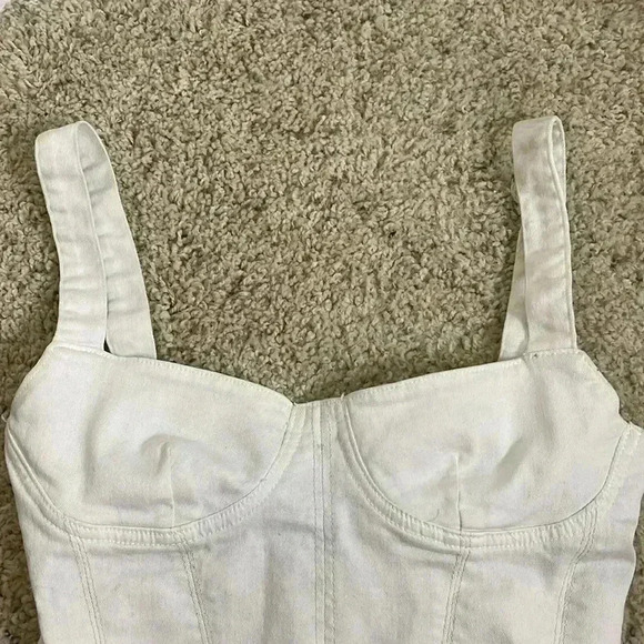 Zara denim corset top - Picture 6 of 11